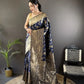 Soft Silk Saree with Rich Zari Border and Woven Pallu