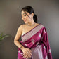 Soft Silk Saree with Rich Zari Border and Woven Pallu