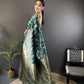 Soft Silk Saree with Rich Zari Border and Woven Pallu