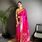 Soft Silk Saree with Rich Zari Border and Woven Pallu