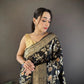 Soft Silk Saree with Rich Zari Border and Woven Pallu