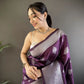 Soft Silk Saree with Rich Zari Border and Woven Pallu