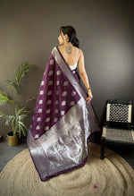 Soft Silk Saree with Rich Zari Border and Woven Pallu