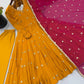 Star Sequin Embroidered Anarkali Set