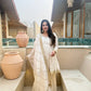 Striped Gold Trim Sharara