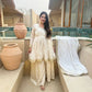 Striped Gold Trim Sharara