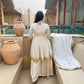 Striped Gold Trim Sharara