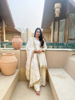 Striped Gold Trim Sharara