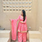 Striped Gold Trim Sharara