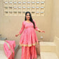 Striped Gold Trim Sharara