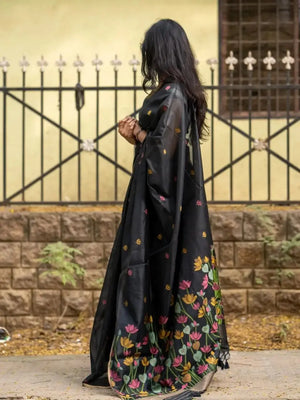 Summer Jamdani Weave Saree for Festive, Traditional and Day Wear