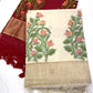 Summer Jamdani Weave Saree for Festive, Traditional and Day Wear