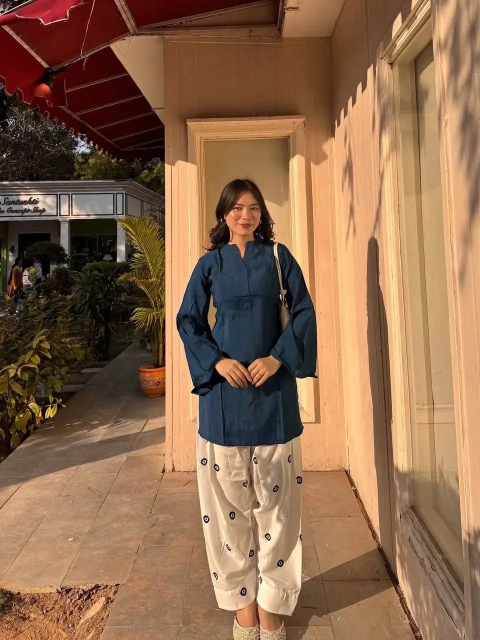 Sunflower Farshi Rayon Suit Set