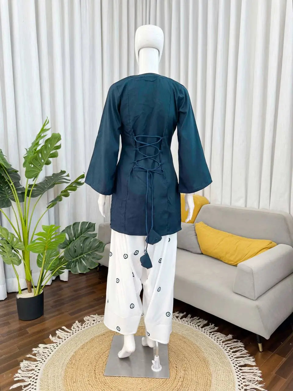 Sunflower Farshi Rayon Suit Set