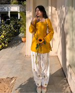 Sunflower Farshi Rayon Suit Set
