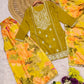 Sunlit Elegance Sharara Suit Set for Festive and Wedding Wear