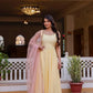 Sunlit Grace Roman Cotton Kurta Pant Dupatta Set for Festive and Family Occasions