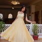 Sunlit Grace Roman Cotton Kurta Pant Dupatta Set for Festive and Family Occasions