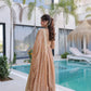 Super Silk Embroidered Kurti Sharara Set
