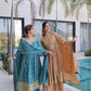 Super Silk Embroidered Kurti Sharara Set