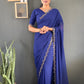 Swarovski Floral Georgette Saree