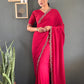 Swarovski Floral Georgette Saree