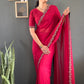 Swarovski Floral Georgette Saree