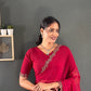 Swarovski Floral Georgette Saree