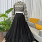 Tabby Organza Lehenga Set with Thread and Sequence Work