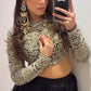 Tabby Organza Lehenga Set with Thread and Sequence Work