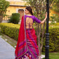 Tasar Silk Tie-Dye Printed Lehenga Choli Set with Dupatta – Festive Wear