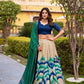 Tasar Silk Tie-Dye Printed Lehenga Choli Set with Dupatta – Festive Wear
