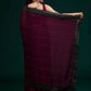 Teal Blue Leheriya Rangoli Silk Saree with Hotfix and Sequence Embroidery Work