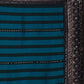 Teal Blue Leheriya Rangoli Silk Saree with Hotfix and Sequence Embroidery Work