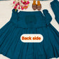 Teal Keyhole Back Anarkali