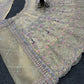 Teal Peacock Embroidered Butterfly Net Lehenga Set for Weddings and Grand Festive Occasions