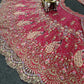 Teal Peacock Embroidered Butterfly Net Lehenga Set for Weddings and Grand Festive Occasions
