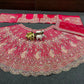 Teal Peacock Embroidered Butterfly Net Lehenga Set for Weddings and Grand Festive Occasions