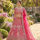 Teal Peacock Embroidered Butterfly Net Lehenga Set for Weddings and Grand Festive Occasions