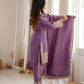 Teal Vichitra Silk Kurta Set