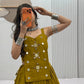 Terracotta Cowrie Lehenga Choli
