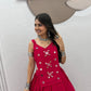 Terracotta Cowrie Lehenga Choli