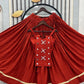 Terracotta Cowrie Lehenga Choli