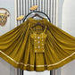 Terracotta Cowrie Lehenga Choli