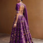 Thai Silk Embroidered Lehenga Set