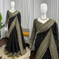 Tibby Silk Embroidered Designer Saree