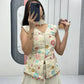 Tissue Simmer Embroidered Palazzo Set