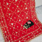 Traditional Rajasthani Hand Gota Patti Georgette Saree