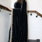Velvet Embroidered Designer Saree