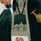 Velvet Embroidered Sharara Suit Set